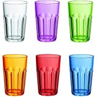 Guzzini Fratelli Happy Hour- Juego de 6 Vasos esmerelados- San